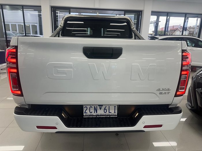 2024 GWM Cannon Ultra NPW 4X4 Pearl White