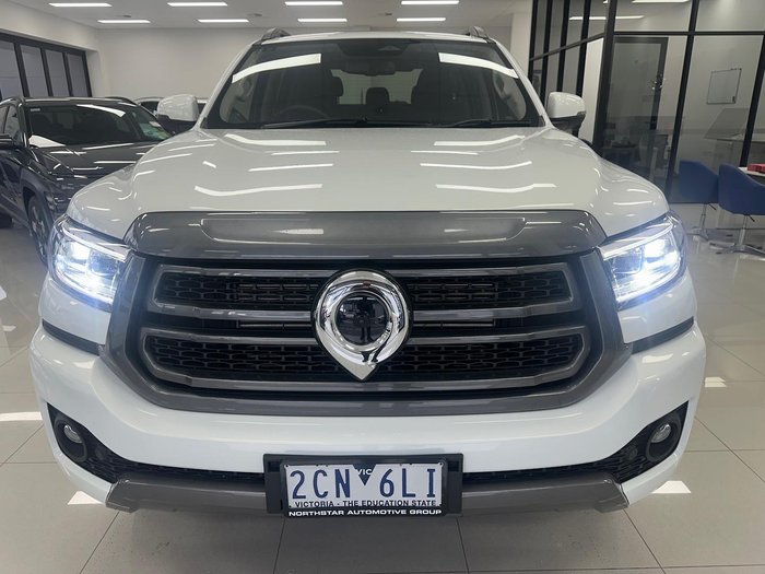 2024 GWM Cannon Ultra NPW 4X4 Pearl White