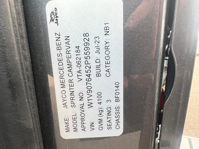 2023 Jayco Mercedes