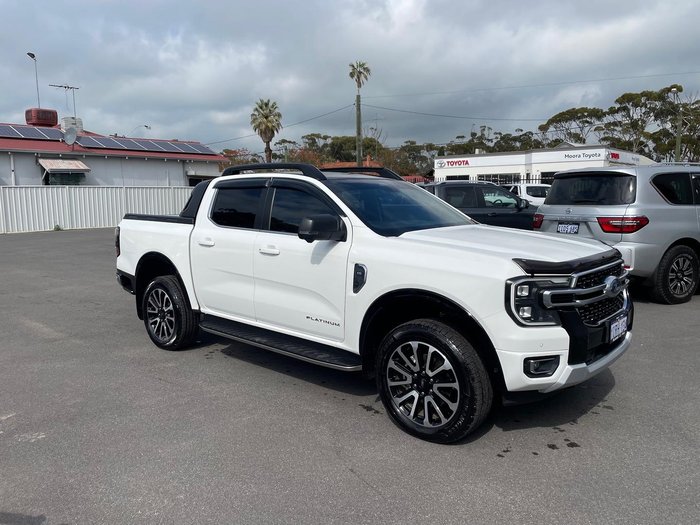 2024 Ford Ranger Platinum MY24.50 4X4 Dual Range Arctic White