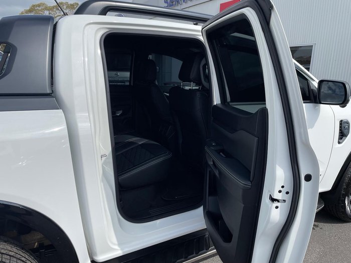 2024 Ford Ranger Platinum MY24.50 4X4 Dual Range Arctic White