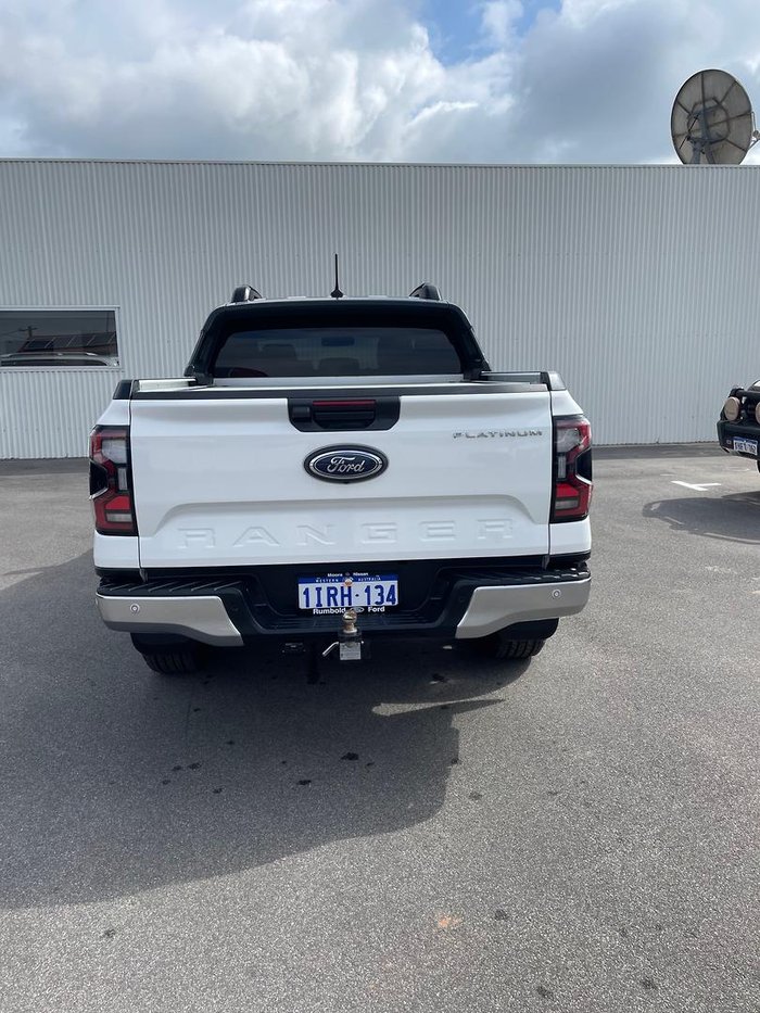 2024 Ford Ranger Platinum MY24.50 4X4 Dual Range Arctic White
