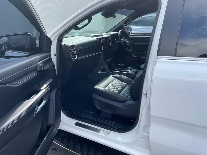 2024 Ford Ranger Platinum MY24.50 4X4 Dual Range Arctic White