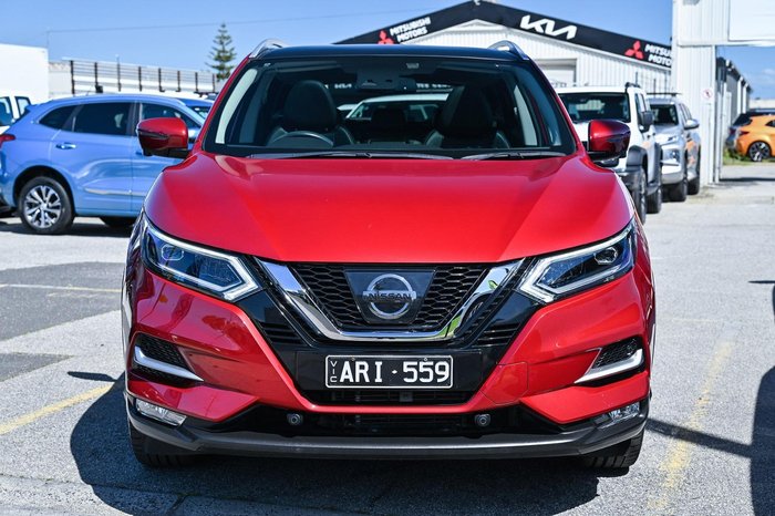 2017 Nissan QASHQAI N-TEC J11 Series 2 Magnetic Red