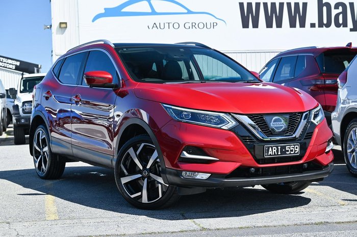 2017 Nissan QASHQAI N-TEC J11 Series 2 Magnetic Red