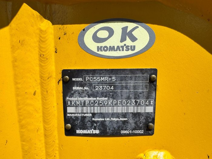 2023 Komatsu Pc55mr-5
