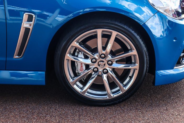 2013 Holden Ute SS V Redline VF MY14 Perfect Blue