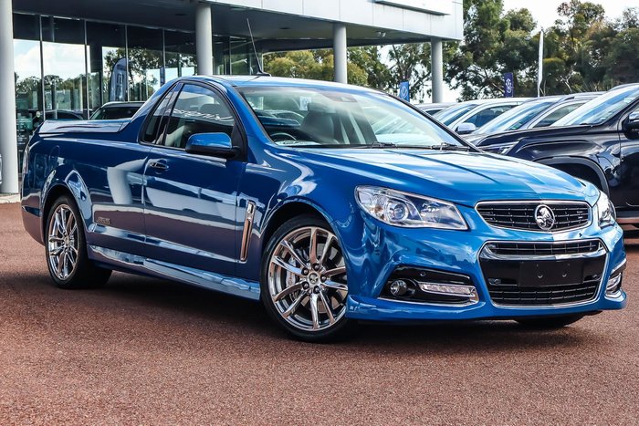 2013 Holden Ute SS V Redline VF MY14 Perfect Blue