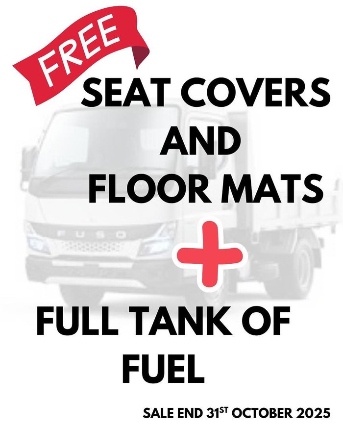 2025 Fuso 515 515 Ready built tray. White