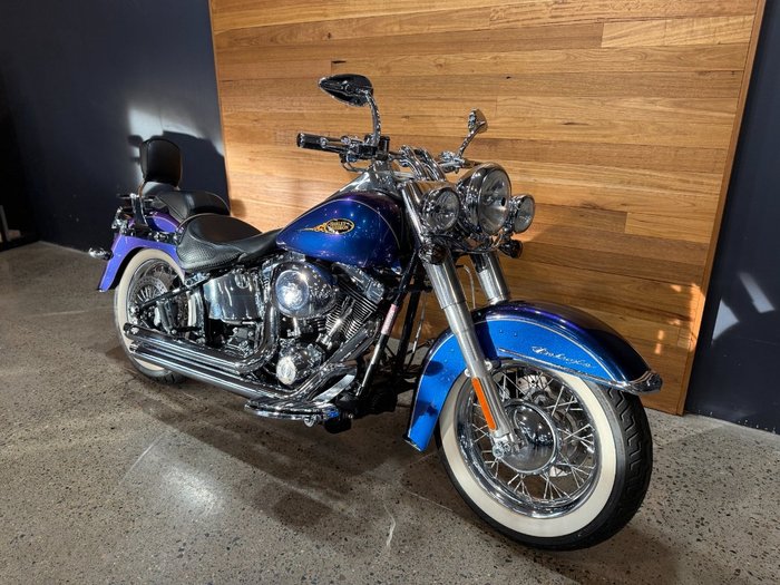 2009 Harley-davidson FLSTN SOFTAIL DELUXE Blue