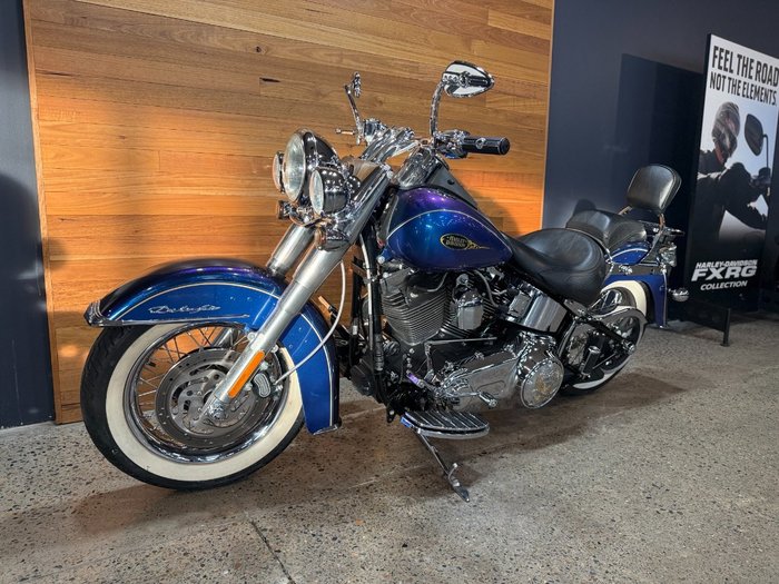 2009 Harley-davidson FLSTN SOFTAIL DELUXE Blue