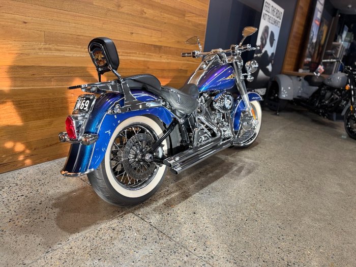 2009 Harley-davidson FLSTN SOFTAIL DELUXE Blue