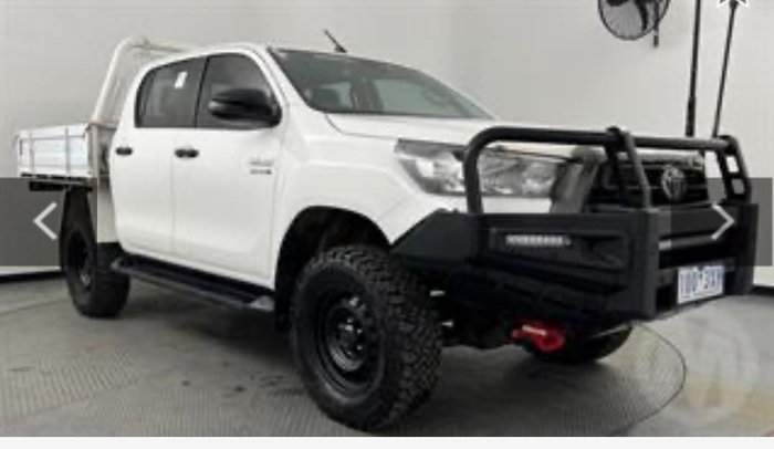 2021 Toyota Hilux SR GUN126R 4X4 Dual Range Glacier White