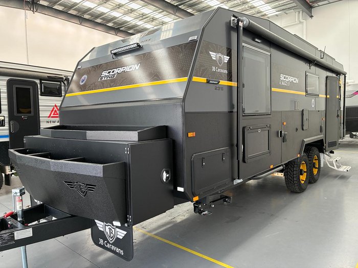 2025 JB Caravans Scorpion Sting 23'6 Rd Cafe