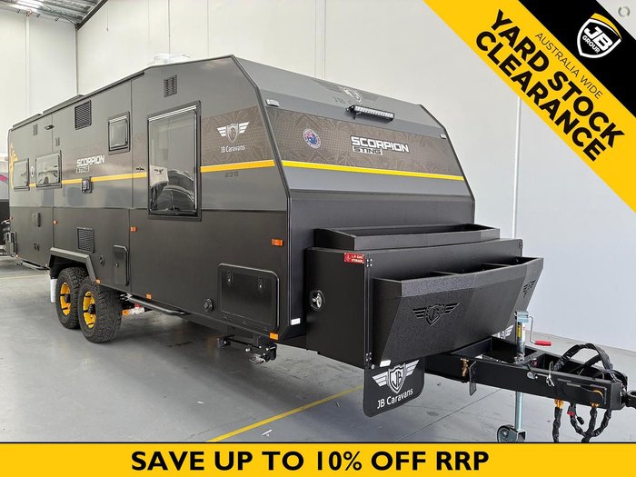 2025 JB Caravans Scorpion Sting 23'6 Rd Cafe