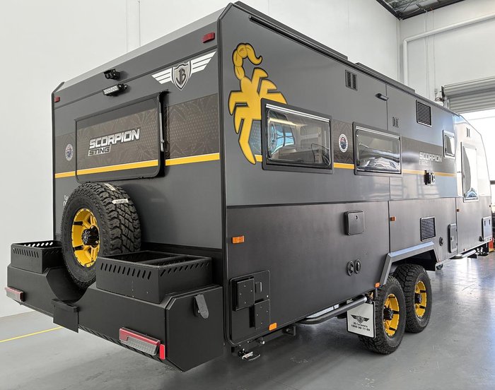 2025 JB Caravans Scorpion Sting 23'6 Rd Cafe