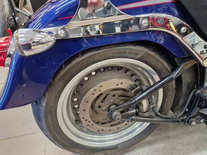 2006 Harley-Davidson FLSTF FAT BOY BLUE
