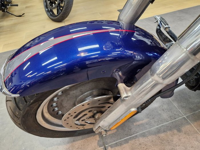 2006 Harley-Davidson FLSTF FAT BOY BLUE