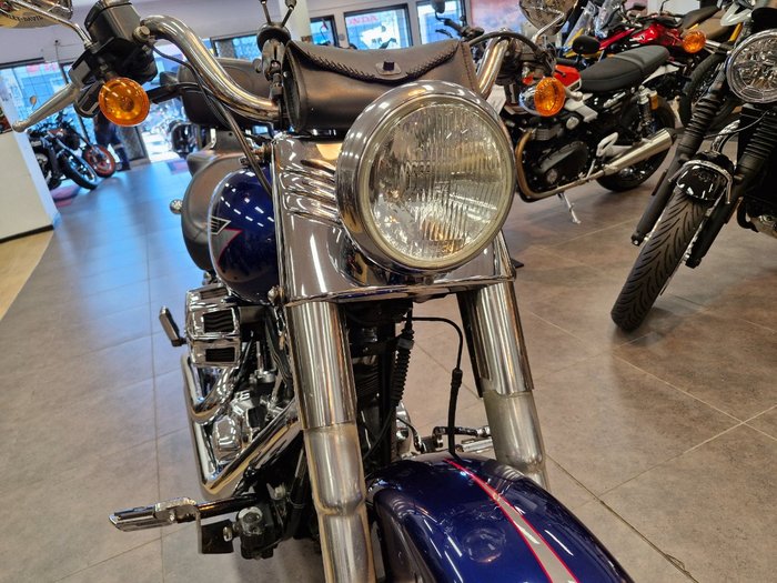 2006 Harley-Davidson FLSTF FAT BOY BLUE