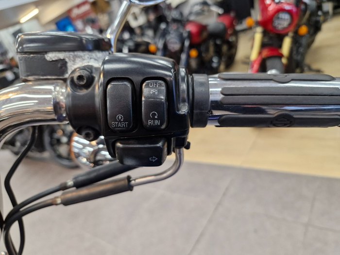 2006 Harley-Davidson FLSTF FAT BOY BLUE