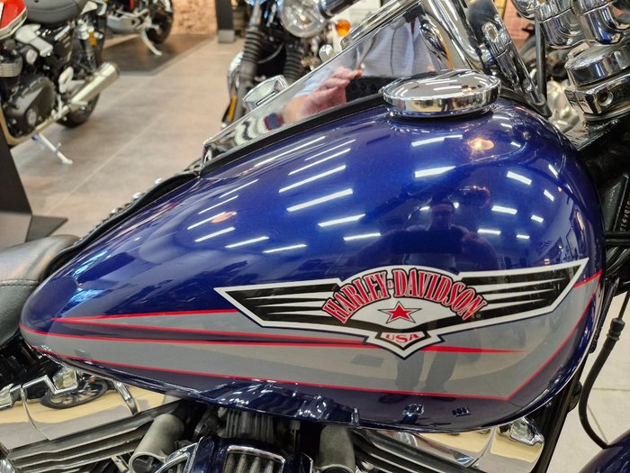 2006 Harley-Davidson FLSTF FAT BOY BLUE