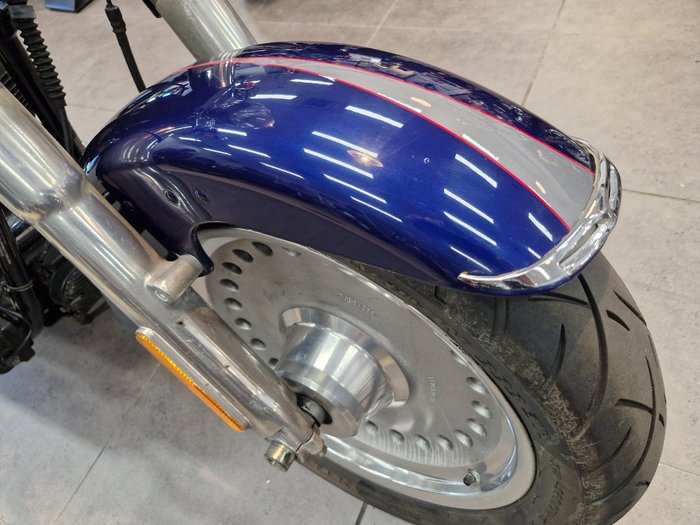 2006 Harley-Davidson FLSTF FAT BOY BLUE