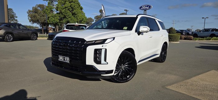 2024 Hyundai Palisade Calligraphy Black Ink LX2.V5 MY25 AWD Creamy White