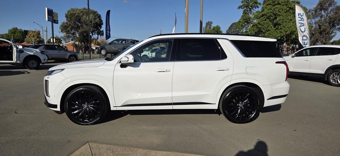 2024 Hyundai Palisade Calligraphy Black Ink LX2.V5 MY25 AWD Creamy White