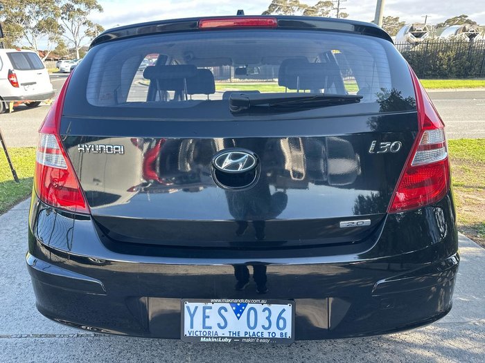 2011 Hyundai i30 SX FD MY11 Phantom Black