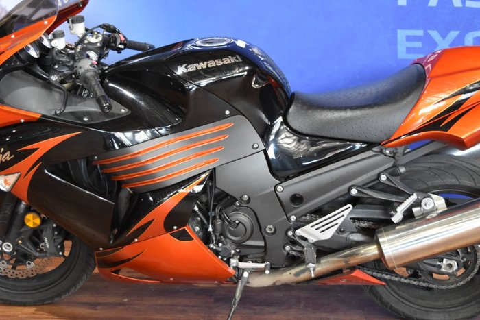 2008 Kawasaki NINJA ZX-14 (ZX14-R) Orange