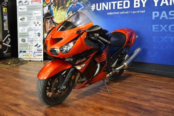 2008 Kawasaki NINJA ZX-14 (ZX14-R) Orange