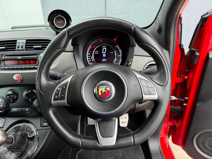 2015 Abarth 595 Competizione Series 3 Officina Red