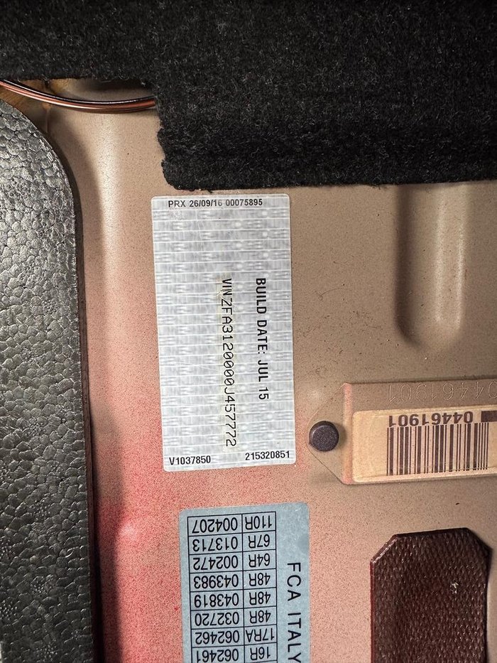 2015 Abarth 595 Competizione Series 3 Officina Red