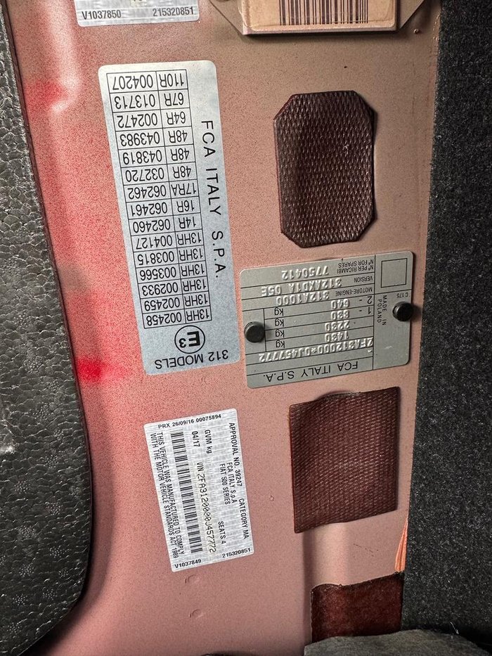 2015 Abarth 595 Competizione Series 3 Officina Red