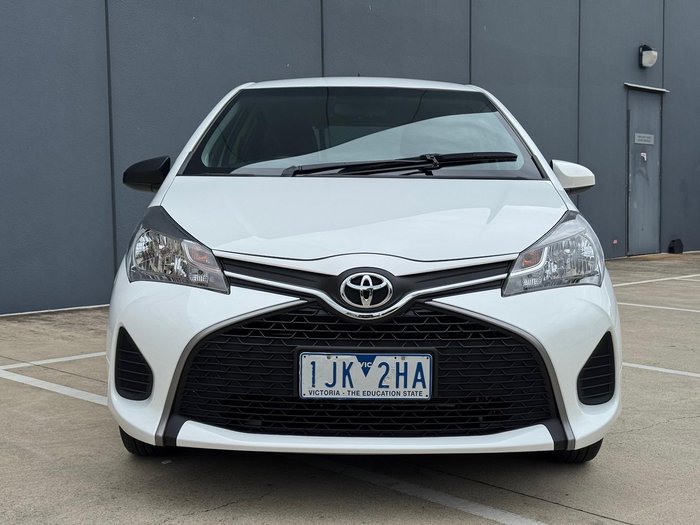 2016 Toyota Yaris Ascent NCP130R Glacier White