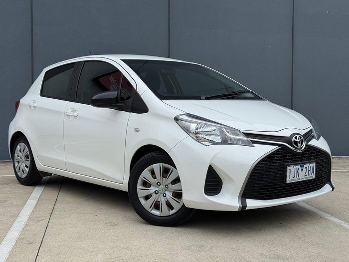 2016 Toyota Yaris Ascent NCP130R Glacier White