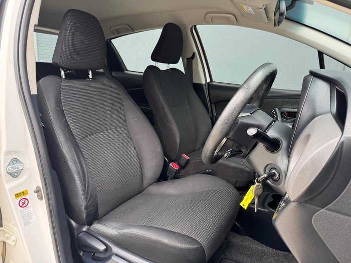 2016 Toyota Yaris Ascent NCP130R Glacier White