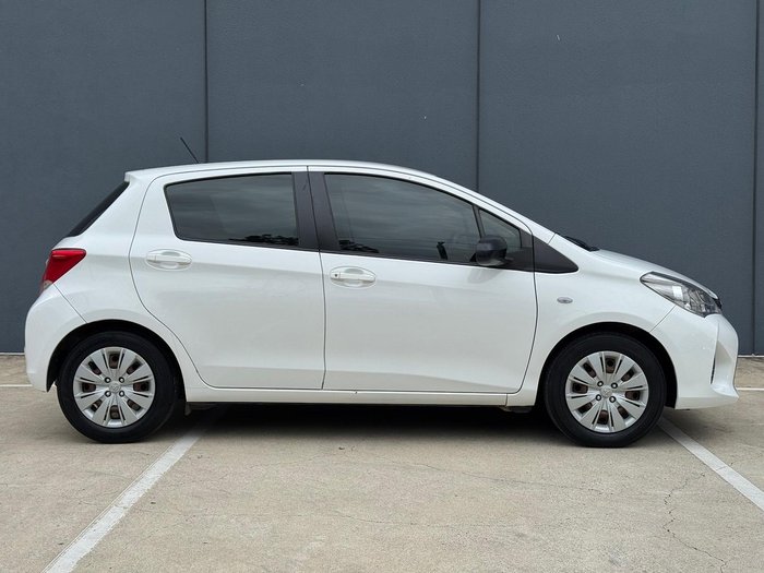 2016 Toyota Yaris Ascent NCP130R Glacier White