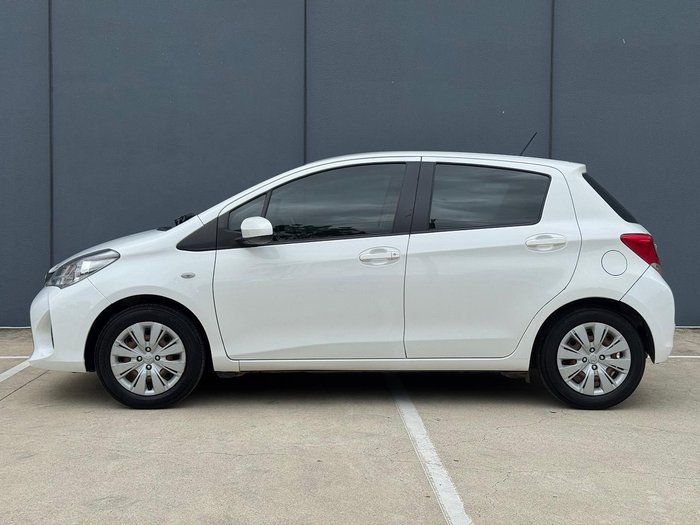2016 Toyota Yaris Ascent NCP130R Glacier White