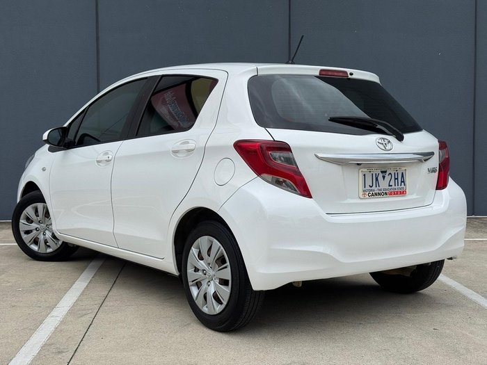 2016 Toyota Yaris Ascent NCP130R Glacier White