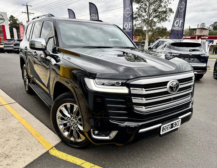 2024 Toyota Landcruiser Sahara ZX FJA300R 4X4 Dual Range Eclipse Black