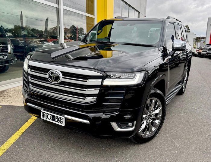 2024 Toyota Landcruiser Sahara ZX FJA300R 4X4 Dual Range Eclipse Black