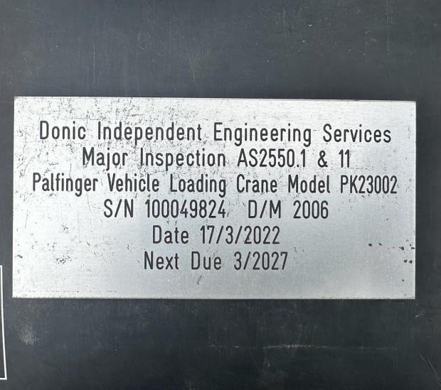 2006 Southern Cross Semi Extendable With Crane