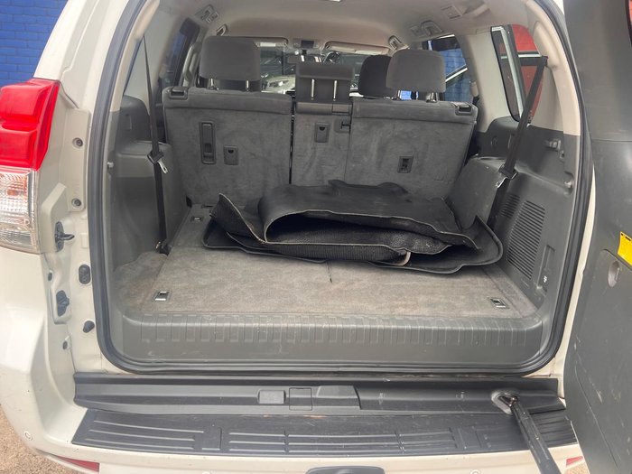 2011 Toyota Landcruiser Prado GXL KDJ150R 4X4 Constant Glacier White