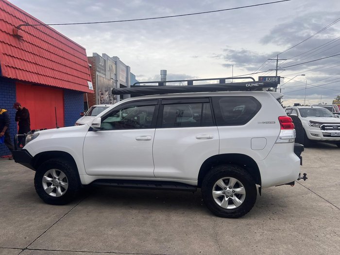 2011 Toyota Landcruiser Prado GXL KDJ150R 4X4 Constant Glacier White