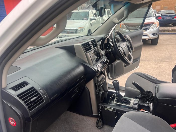 2011 Toyota Landcruiser Prado GXL KDJ150R 4X4 Constant Glacier White