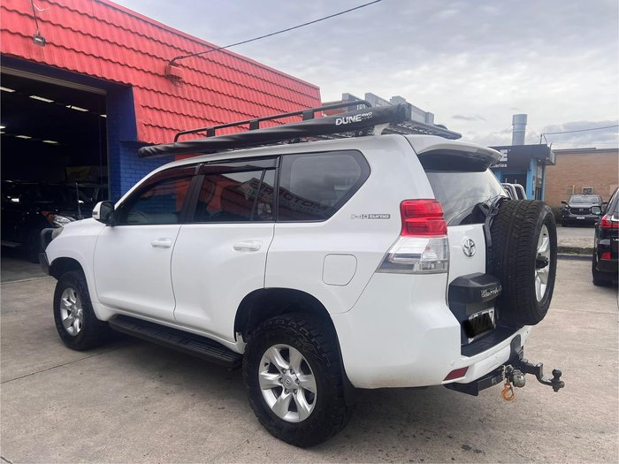2011 Toyota Landcruiser Prado GXL KDJ150R 4X4 Constant Glacier White