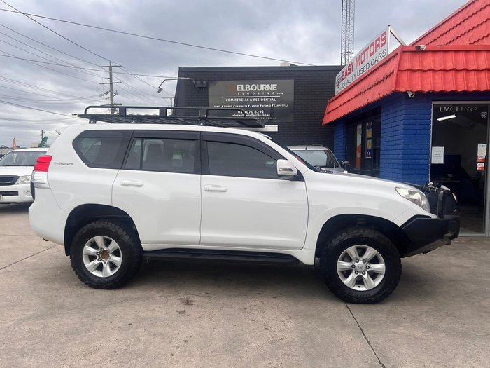 2011 Toyota Landcruiser Prado GXL KDJ150R 4X4 Constant Glacier White