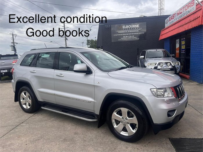 2013 Jeep Grand Cherokee Laredo WK MY13 4X4 Constant Bright Silver