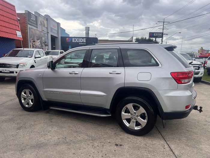 2013 Jeep Grand Cherokee Laredo WK MY13 4X4 Constant Bright Silver